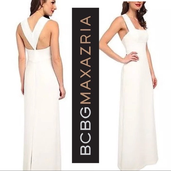BCBGMaxAzria Dresses & Skirts - BCBGMaxazria Agata White Formal Dress
